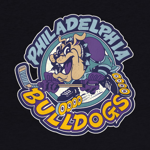 Philadelphia Bulldogs Roller Hockey by AlfieDreamy 